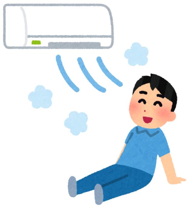 熱交換器内蔵型のポータブルクーラーは、風向き・騒音・排水・猛暑時に課題あり。